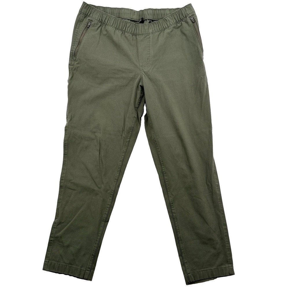 Carhartt Womens L Regular Relaxed Fit Ripstop Cargo Pants Olive Green BN6194-W